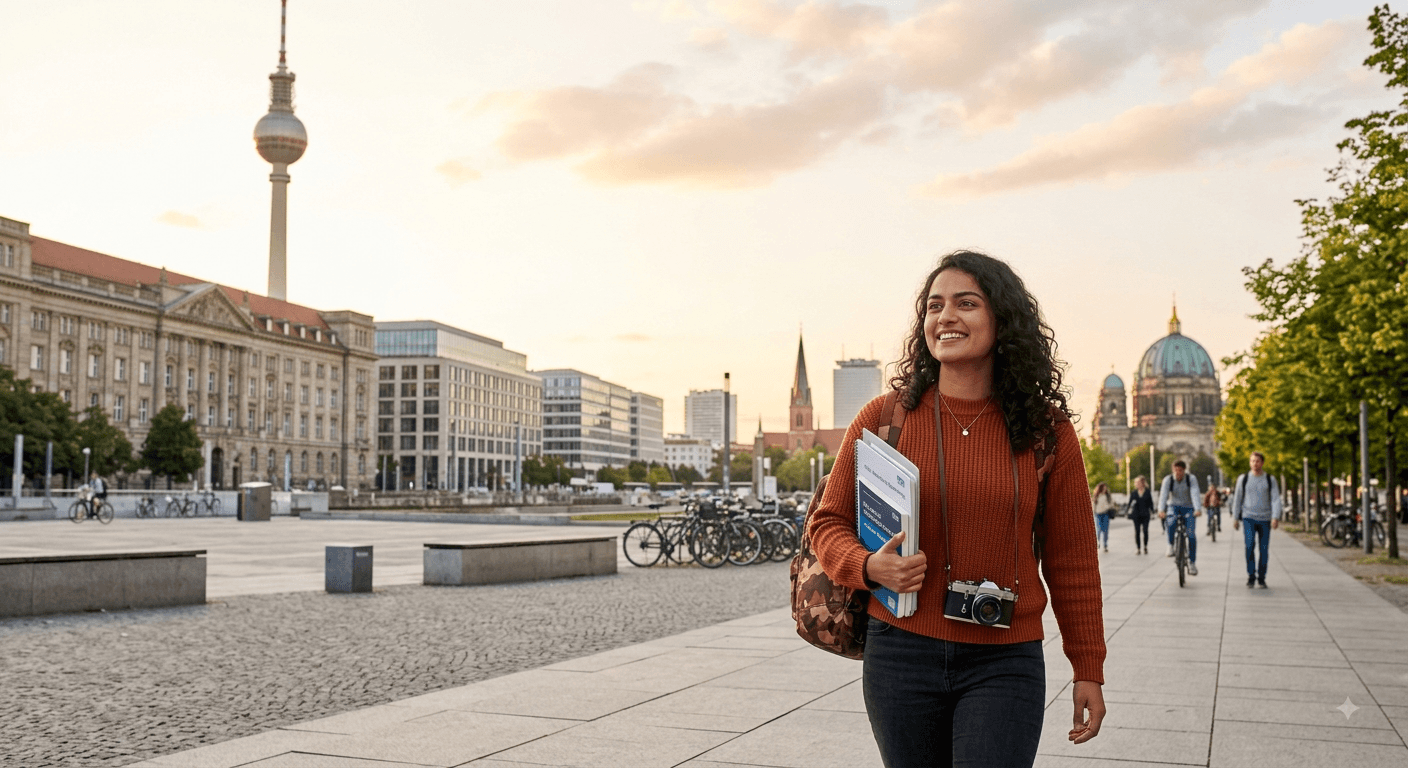 German learning journey connected to life in Germany